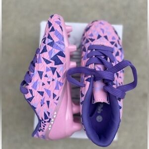 Kids Pink and Purple Sneakers